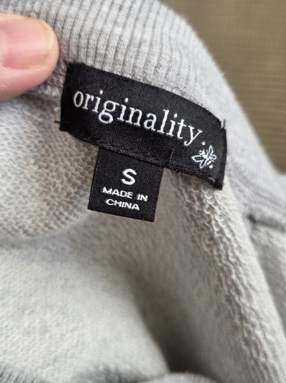 Dry Goods Womens Small Gray Logo Sweatshirt - Picture 10 of 10
